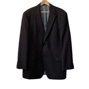 Boss Hugo Boss Bertolucci Movie Vintage Wool Pinstripes Jacket, size 54